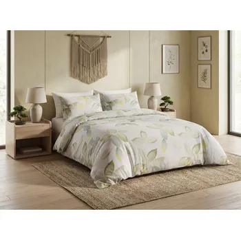 Povlečení Povlečení z mikrovlákna LIMETTA béžové Rozměr povlečení: 70 x 80 cm | 140 x 200 cm, 140x200 / 70x90 cm