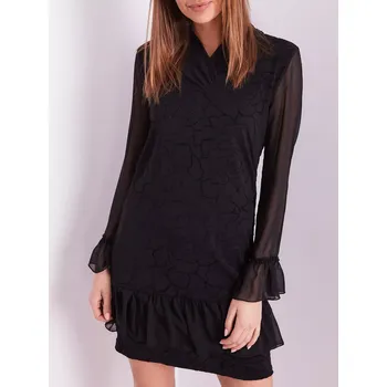 Dámské šaty Šaty EM SK 5001.99 černá jedna velikost