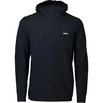 Pánská mikina POC M's Mantle Thermal Hoodie - Uranium Black Velikost: L