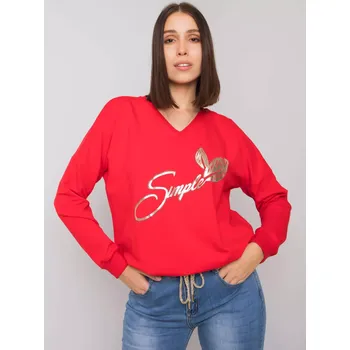 Halenka RV BZ 7276.77 červená jedna velikost