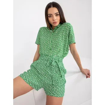 Dámské kraťasy Dámské šortky D73770R62159KA zelená - FPrice XS