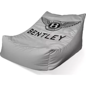 Sedací pytel Sablio Sedací vak Lounge Bentley na bílé - 80 x 95 x 50 cm