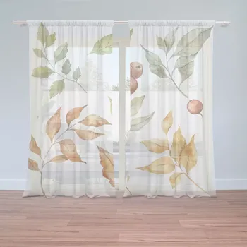 Záclona Sablio Záclony Barvy podzimu: 2ks 150x250cm