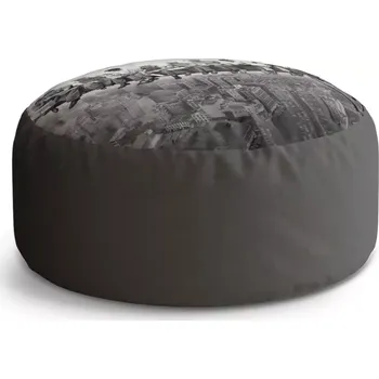 Taburet Sablio Kulatý taburet Circle Zedníci na traverze: 38x48 cm - Sablio