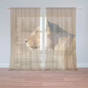 Záclona Sablio Záclony Lvice 2: 2 ks - 150x250 cm - Sablio