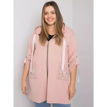 Dámská mikina Mikina RV BL 6795.84 růžová jedna velikost