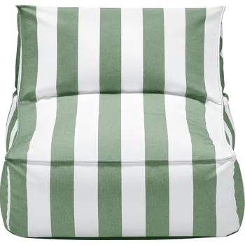 Zahradní lehátko Blomus STAY venkovní křeslo,lounge chair, 75 x 95 cm pruhované zelené