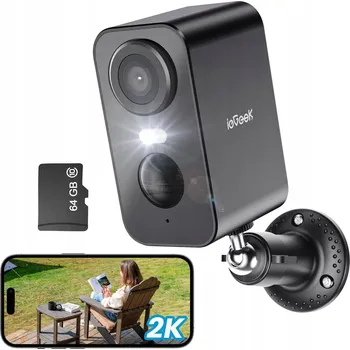 IP kamera IP kamera vnitřní/venkovní ieGeek ZS-GX3S 2K 64GB SD