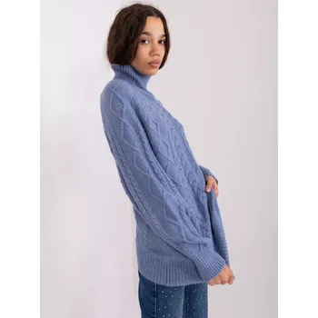Dámský svetr Propojka AT SW 2355 2.30x tmavě modrá jedna velikost