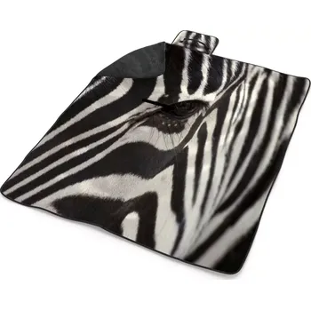 deka Sablio Plážová deka Detail zebra: 200x140 cm