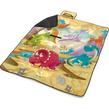 deka Sablio Plážová deka Dinosauři 5: 200x140 cm