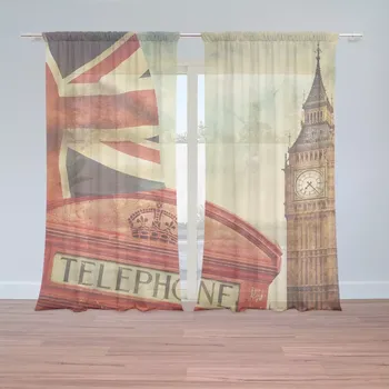 Záclona Sablio Záclony Londýn 4: 2 ks - 150x250 cm - Sablio