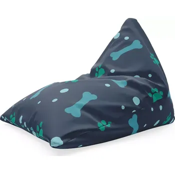 Sedací pytel Sablio Sedací vak Triangl Kostičky: 120 x 100 x 100 cm - Sablio