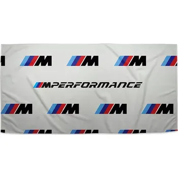 Ručník Ručník s potiskem MPERFORMANCE bílý vzor - Sablio - 30x50 cm