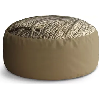 Taburet Sablio Kulatý taburet Circle Provázky: 38x48 cm - Sablio