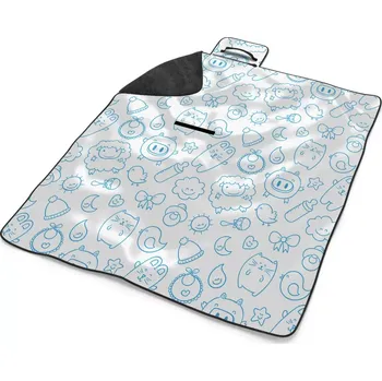 deka Sablio Plážová deka Kreslení: 200x140 cm