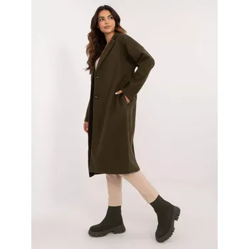 Dámský kabát Kabát TW EN BI 7298 2.14 khaki S