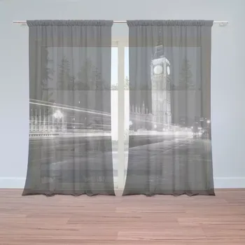 Záclona Sablio Záclony Westminsterský palác: 2 ks - 150x250 cm - Sablio