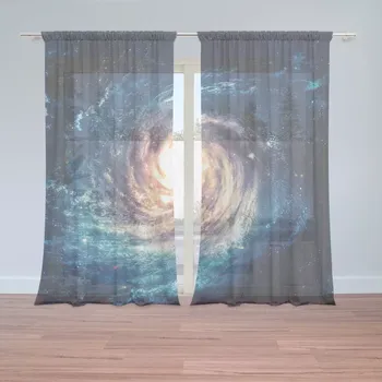 Záclona Sablio Záclony Světelný vír: 2 ks - 150x250 cm - Sablio