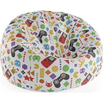 Sedací pytel Sablio Sedací vak Cocoon Videohra - 115 x 75 cm x 45 cm - Sablio