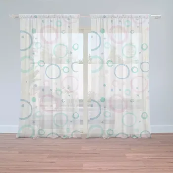 Záclona Sablio Záclony Bublifuk: 2 ks - 150x250 cm - Sablio