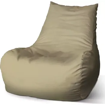 Sedací pytel Sedací vak Bean Žlutohnědá - Sablio - 100 x 90 x 45 cm