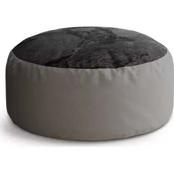 Taburet Sablio Taburet Circle Vikingové Stone: 38x48 cm