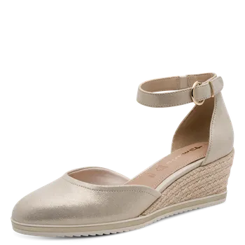 Dámská zimní obuv DÁMSKÉ LODIČKY TAMARIS 1-22309-42 179 BÉŽOVÁ Barva: BÉŽOVÁ, Velikost: 36