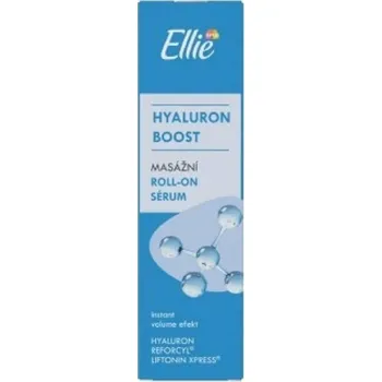 Přípravek na čištění pleti a oči Ellie oml masáž roll-on 10ml Hyal boost