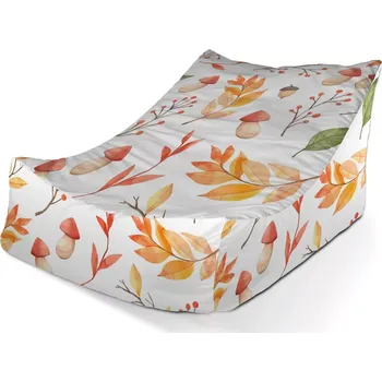 Sedací pytel Sablio Sedací vak Lounge Houbařská sezóna - 80 x 95 x 50 cm