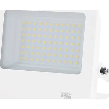 Bílý LED reflektor 50W 135lmW Premium - Studená bílá - LED Solution - 242096 - 242096