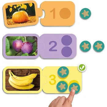 Výuková hračka Akros Počítej a doplň od 1 do 10 – Vzdělávací hračka pro rozvoj počítacích dovedností