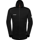 Pánská mikina na zip Mammut Taiss Light ML Hooded Jacket Men black|L