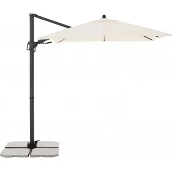 Slunečník Derby DERBY DX 210 x 210 cm – zahradní slunečník s boční nohou - Zboží s drobnou vadou (S286)