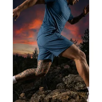 Pánské kraťasy Sinsay - Sportovní kraťasy - námořnická modrá - 487HS-95X - 487HS-95X-3XL