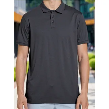 Oblečení a móda Sinsay - Bavlněné polo tričko - šedá - 554EY-86X - 554EY-86X-L