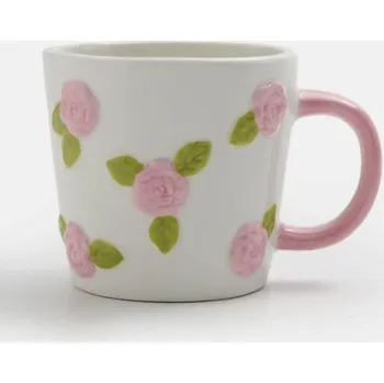 Sinsay - Hrnek s 3D květinami - vícebarevná - 015II-MLC - 015II-MLC-ONE