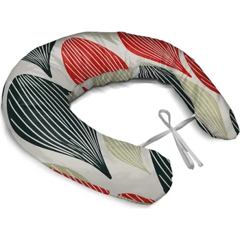 Kojící polštář Sablio Těhotenský polštář Hravé šedesátky