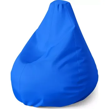 Sedací pytel Sedací vak Pear Královská modrá - Sablio - 70 x 95 x 15 cm