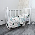 Sablio Mikroplyšové povlečení do dětské postýlky Animovaný mořský svět - 100x135 / 40x60