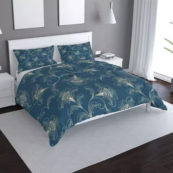 Povlečení Saténové povlečení Vintage ornamenty - Sablio - 140x200 / 90x70