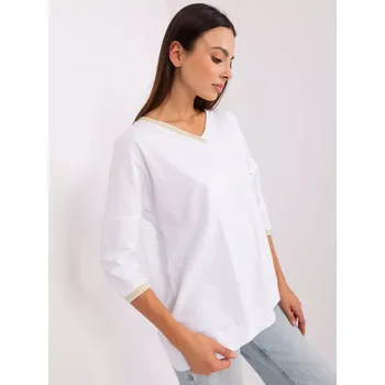 Dámská košile Halenka RV BZ 8051.19P bílá S/M