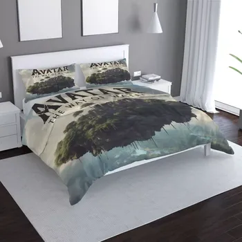 Povlečení Sablio Létající město 140 x 200 / 70 x 90 cm