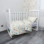 Sablio Mikroplyšové povlečení do dětské postýlky Zmrzlinky s muffiny - 100x135 / 40x60