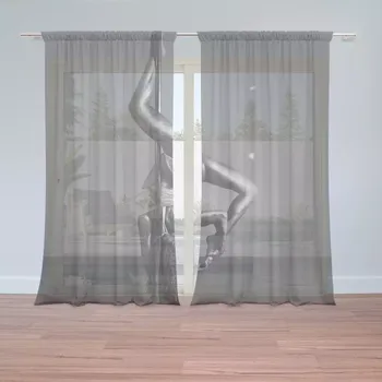Záclona Sablio Záclony Pole dancer: 2 ks - 150x250 cm - Sablio