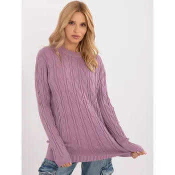 Dámský svetr Jumper AT SW 2343.88 fialový jedna velikost