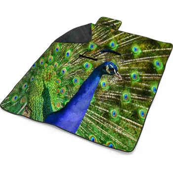 deka Sablio Plážová deka Páv: 200x140 cm