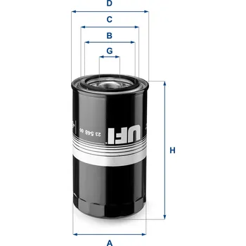 Olejový filtr Olejový filtr F4CE0454/N60/N45 ufi