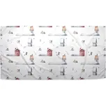 Sablio Ručník s potiskem Zimní radovánky - 70x140 cm