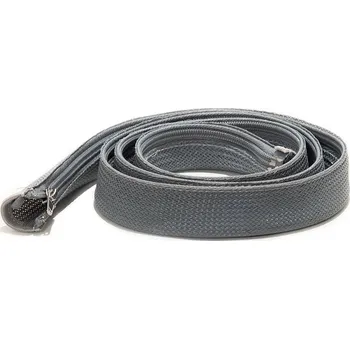 Organizér kabelů ASA 01018000006 ZIP Vertikální kabelový organizér se zipem, délka 1500 mm, šedá